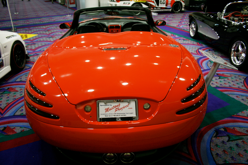 Illustration for article titled Gumball Machine Inventor Recreates Mustang Mach III Concept For SEMA
